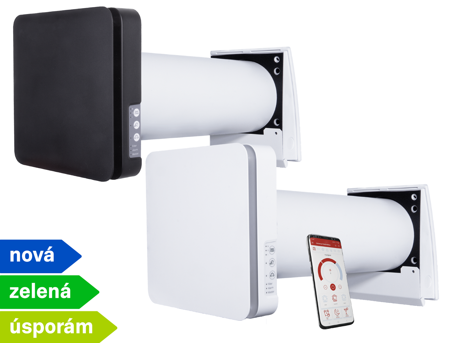 DUKA ONE PRO 50S Wi-Fi, Ø160mm - Bílá